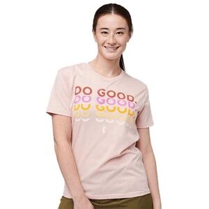 NWT Cotopaxi Do Good Womens Tee Sand Medium